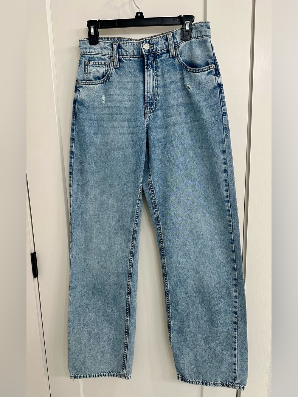 Lucky Brand Light Blue High-Rise Wide Leg Jeans
